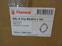 Flamco - bsl-a clip m8-m10x160 - buisklem (25x) - afbeelding 3 van  3