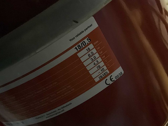 Flamco - expansievat 18 liter - afbeelding 2 van  2