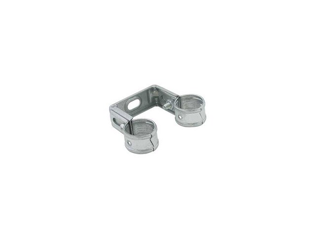 Flamco 1/2”-60 / 69-54 doos á 100 stuks dubbele pijp beugels - afbeelding 1 van  2