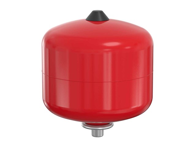 Flamco baseflex expansievat 8 liter, 1,5-6 bar, rood (4x) - afbeelding 1 van  5
