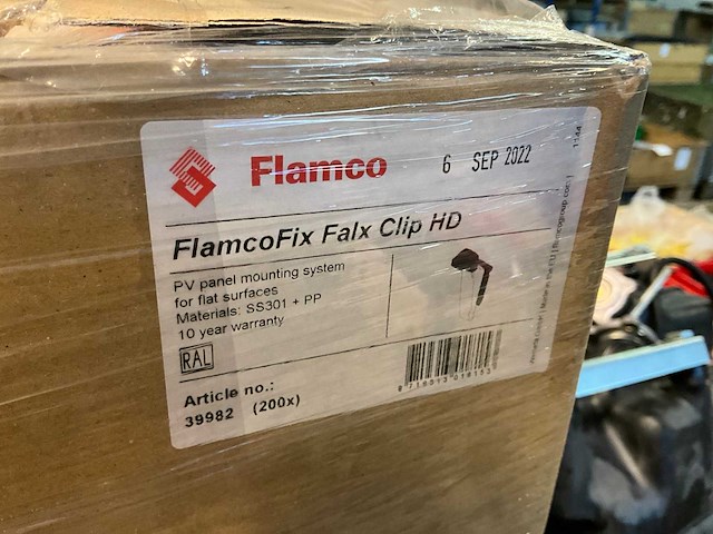Flamco flamcofix falx clip hd clip (10000x) - afbeelding 5 van  5