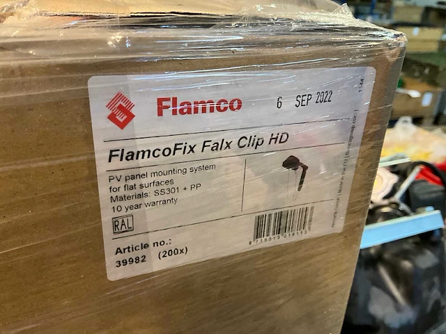 Flamco flamcofix falx clip hd clip (10000x) - afbeelding 5 van  5