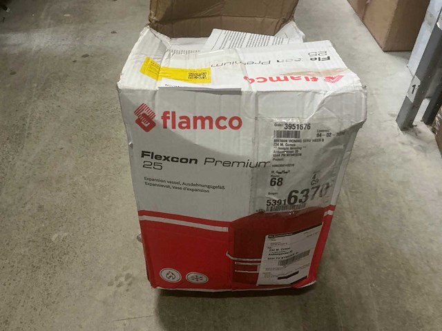 Flamco flexcon 25 premium expansievat - afbeelding 1 van  2