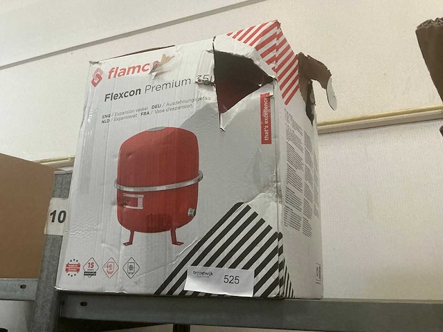 Flamco flexcon 35 expansievat - afbeelding 3 van  3