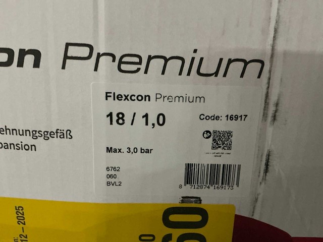 Flamco flexcon premium 18 expansivat - afbeelding 3 van  3