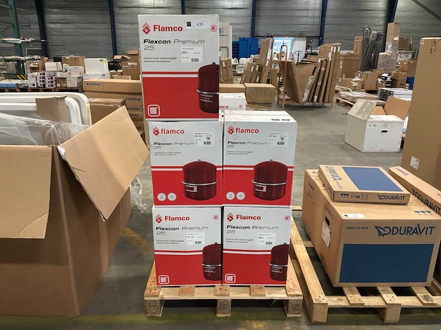 Flamco flexcon premium 25l 3,0 bar expansievat (5x) - afbeelding 3 van  3