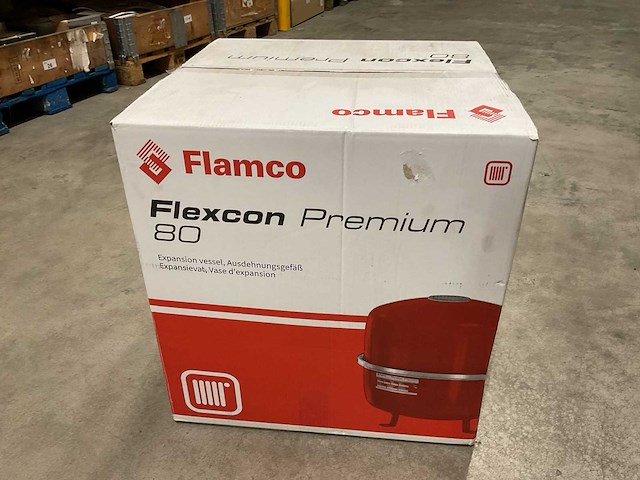 Flamco flexcon premium 80 expansievat - afbeelding 1 van  2