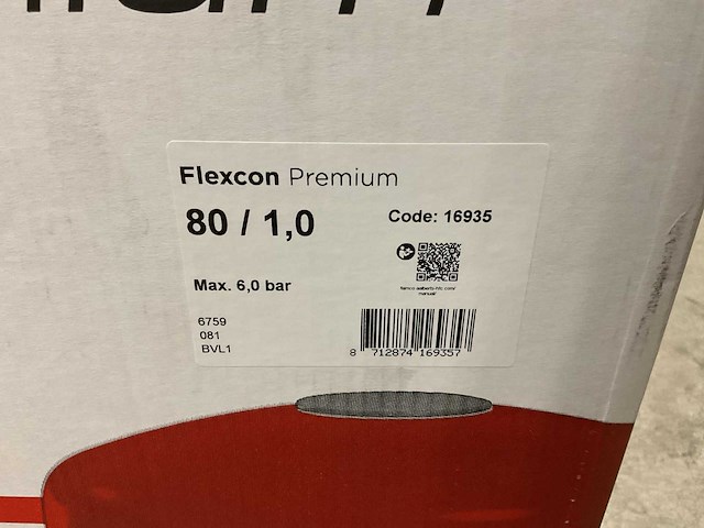 Flamco flexcon premium 80 expansievat - afbeelding 2 van  2