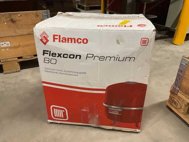 Flamco flexcon premium 80/1.0 expansievat - afbeelding 1 van  1