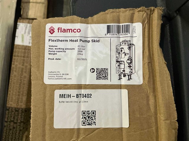 Flamco flextherm skid warmtepomp - afbeelding 5 van  5