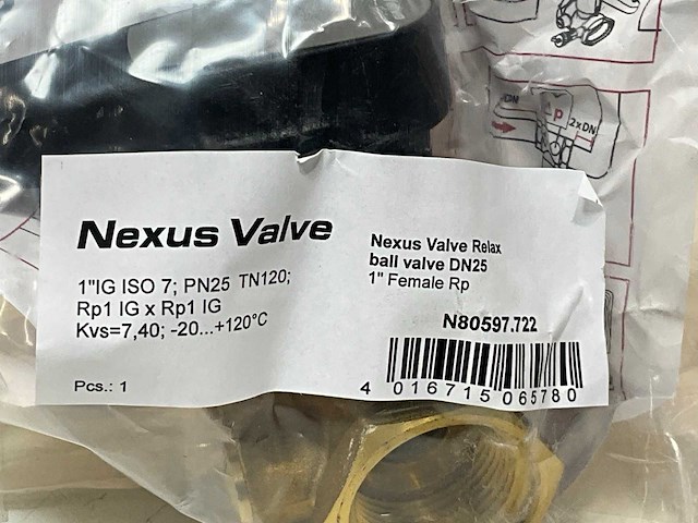 Flamco nexus valve afsluiter (2x) - afbeelding 3 van  4