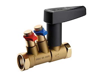 Flamco nexusvalve fluctus gecombineerde statische strangregel- en afsluitklep g1" bi. dn25 s (4x) - afbeelding 1 van  5