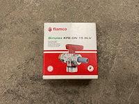 Flamco simplex kfe dn 15 slv rechte vul- en aftapkraan met slangaansluiting (20x) - afbeelding 1 van  2