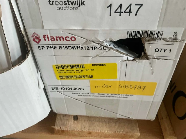 Flamco sp phe b16dwhx12/1p-scs warmtewisselaar - afbeelding 3 van  3