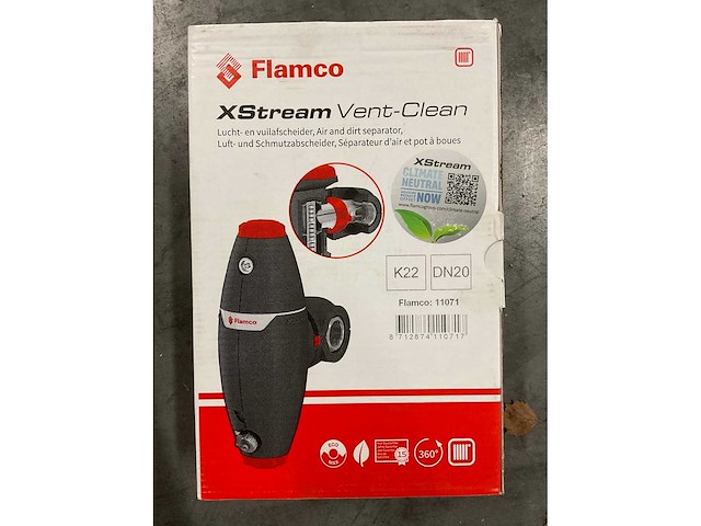 Flamco xstream vent clean lucht- en vuilafscheider (2x) - afbeelding 3 van  4
