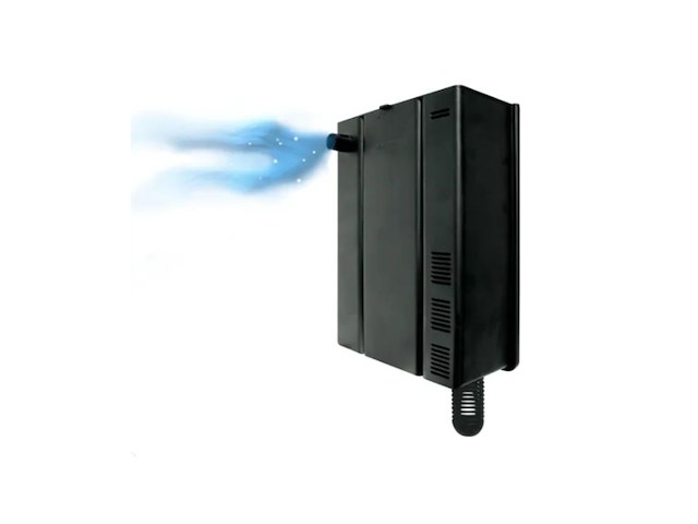 Flamingo aquarium biologische filter shark zwart l 22.5x11.5x32cm voor 100 tot 200l aquaria - afbeelding 1 van  1