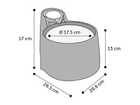 Flamingo drinkfontein bellagio voor katten 2l kat - afbeelding 3 van  4