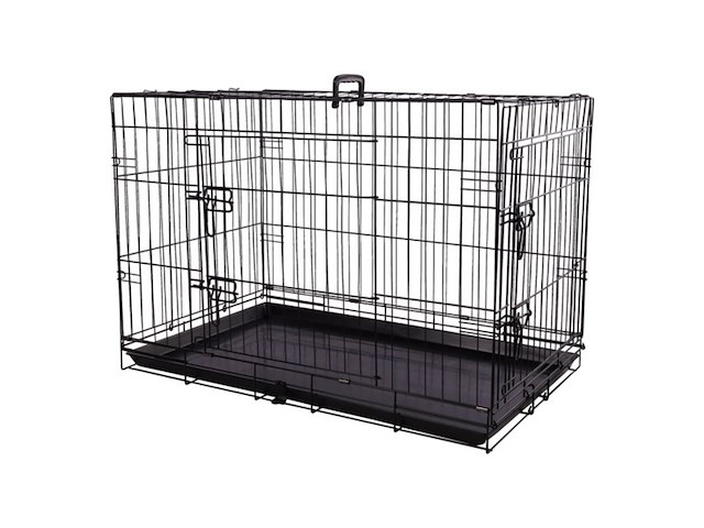 Flamingo hondenbench l opvouwbare zwart - afbeelding 1 van  1