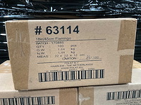 Flamingo op het strand folie ballon (600x) - afbeelding 5 van  5