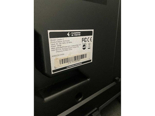 Flashforge creator 3 dual-head filament 3d printer - afbeelding 3 van  14