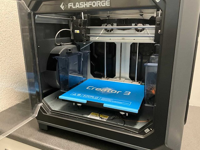 Flashforge creator 3 dual-head filament 3d printer - afbeelding 8 van  14