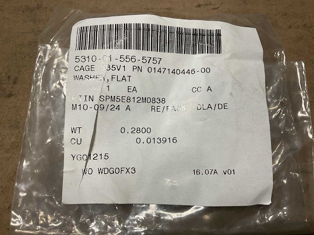 Flat washer (18x) - afbeelding 1 van  5