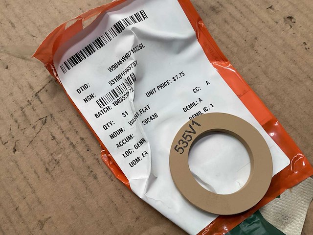 Flat washer (31x) - afbeelding 1 van  3