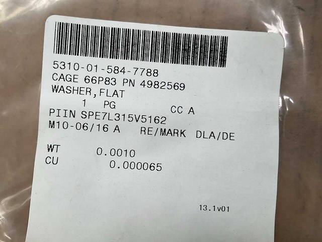 Flat washer (40x) - afbeelding 3 van  3