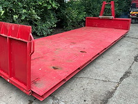 Flatbed / haakarm oprijplateau (opbrengst kika) - afbeelding 2 van  13