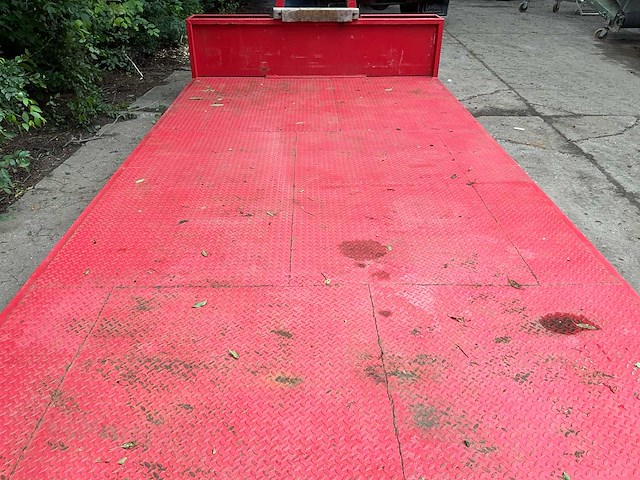 Flatbed / haakarm oprijplateau (opbrengst kika) - afbeelding 3 van  13