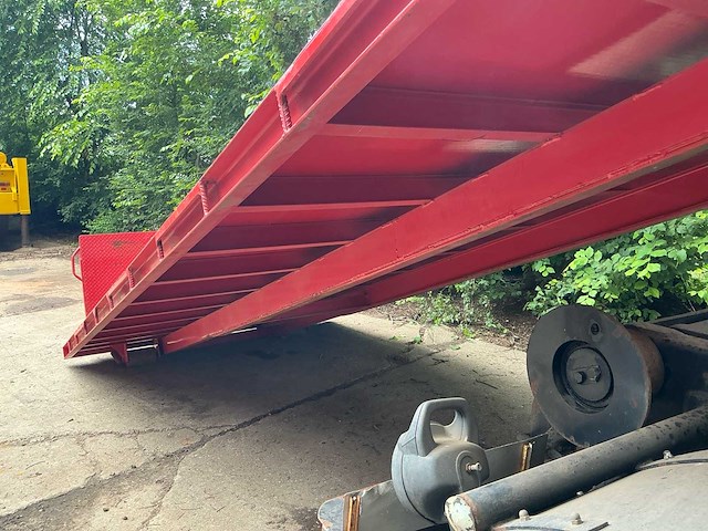 Flatbed / haakarm oprijplateau (opbrengst kika) - afbeelding 5 van  13
