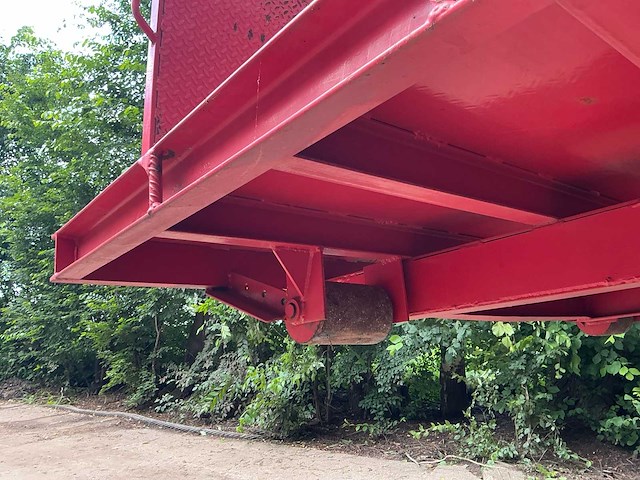 Flatbed / haakarm oprijplateau (opbrengst kika) - afbeelding 7 van  15