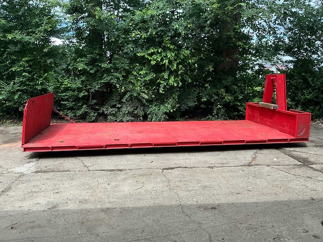Flatbed / haakarm oprijplateau (opbrengst kika) - afbeelding 1 van  13