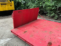 Flatbed / haakarm oprijplateau (opbrengst kika) - afbeelding 6 van  13