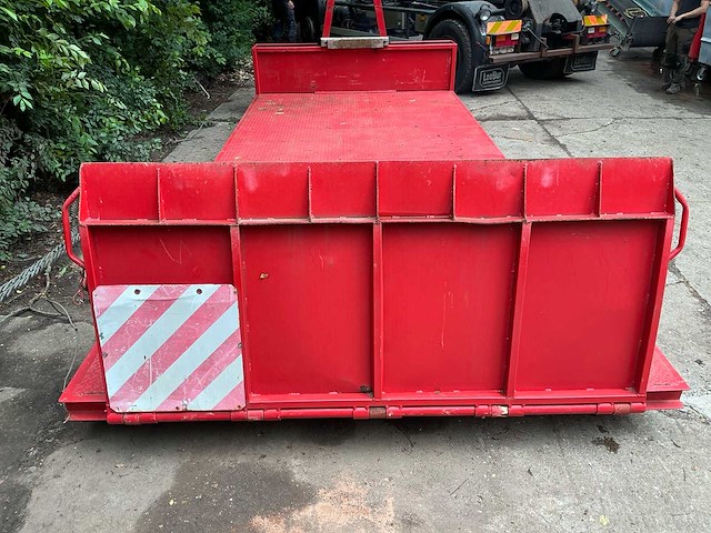 Flatbed / haakarm oprijplateau (opbrengst kika) - afbeelding 7 van  13