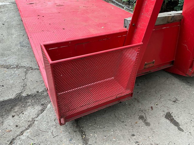 Flatbed / haakarm oprijplateau (opbrengst kika) - afbeelding 11 van  13