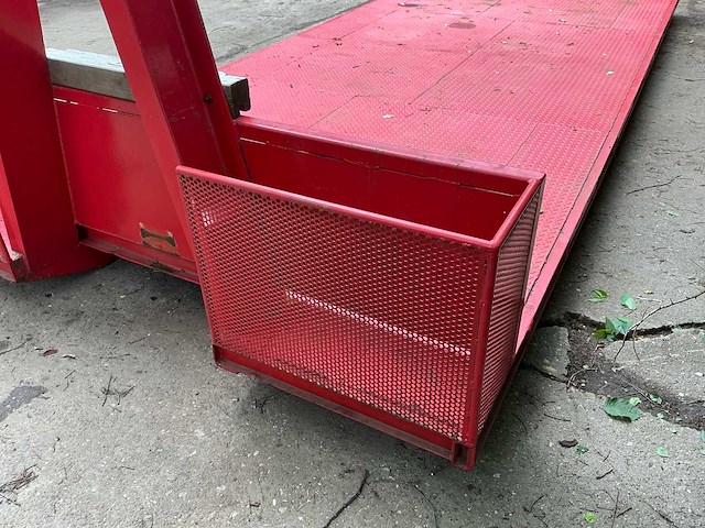 Flatbed / haakarm oprijplateau (opbrengst kika) - afbeelding 12 van  13