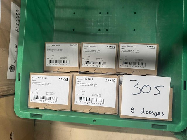 Flatfix fusion montageschroef m6x12 (1000612) - (1800x) - afbeelding 1 van  1