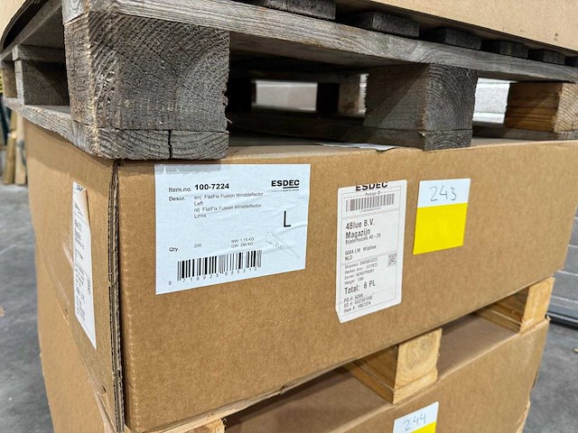 Flatfix fusion winddeflector links (1007224) - (200x) - afbeelding 1 van  2