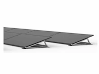 Flatroof - montageset voor 10 zonnepanelen ( 2 rijen van 5)