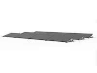 Flatroof - montageset voor 10 zonnepanelen ( 2 rijen van 5) - afbeelding 9 van  10