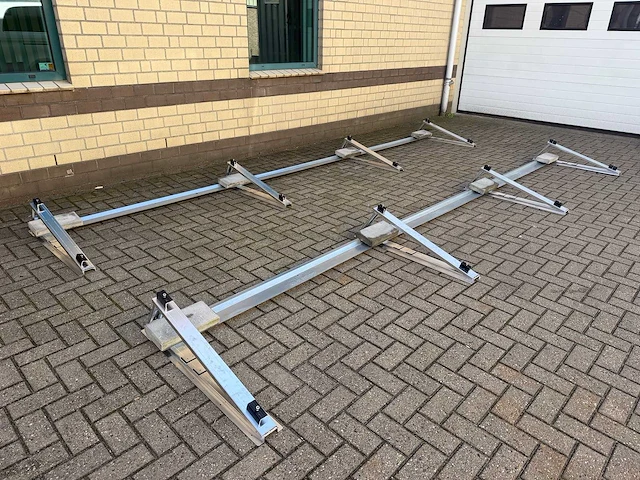 Flatroof - montageset voor 16 zonnepanelen ( 4 rijen van 4) - afbeelding 4 van  10