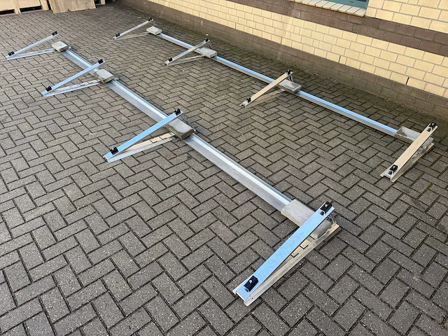 Flatroof - montageset voor 16 zonnepanelen ( 4 rijen van 4) - afbeelding 5 van  10