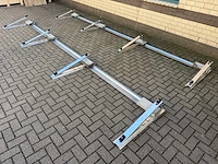 Flatroof - montageset voor 6 zonnepanelen ( 2 rijen van 3) - afbeelding 5 van  10
