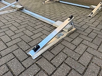 Flatroof - montageset voor 6 zonnepanelen ( 2 rijen van 3) - afbeelding 6 van  10