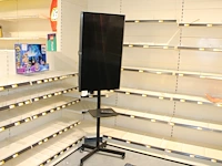 Flatscreen tv lg 43lf630v op verrijdbare standaard met afstandsbediening. voedingskabel ontbreekt (standaard)
