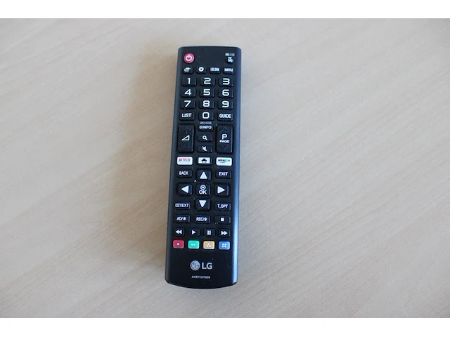 Flatscreen tv lg. beelddiagonaal 165 cm. met afstandsbediening en muurbeugel - afbeelding 3 van  3
