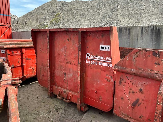Flattrackcontainer - afbeelding 1 van  2