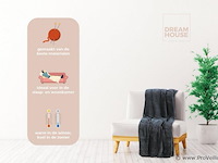 Fleecedeken 150x200cm zwart - afbeelding 7 van  7