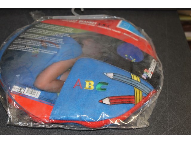 Fleecedeken abc 1x in dsd a21 - afbeelding 2 van  3